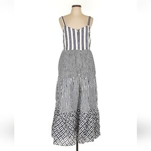 Duffield Lane Black and White A-Line Skirt